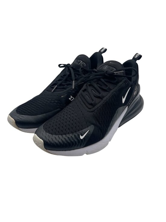 Nike Air Max 270 Black Anthracite Solar Red White AH8050-002 Men’s SZ 14 main image 4